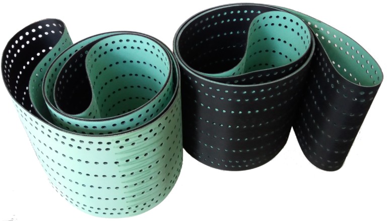 3 Courroies Trapézoïdales SPZ-1060 - Caoutchouc Néoprène, 1060mm Pas, 10mm Largeur, 8mm Hauteur